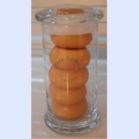 Floating Candle (x5) with glass jar - DISCONTINUED